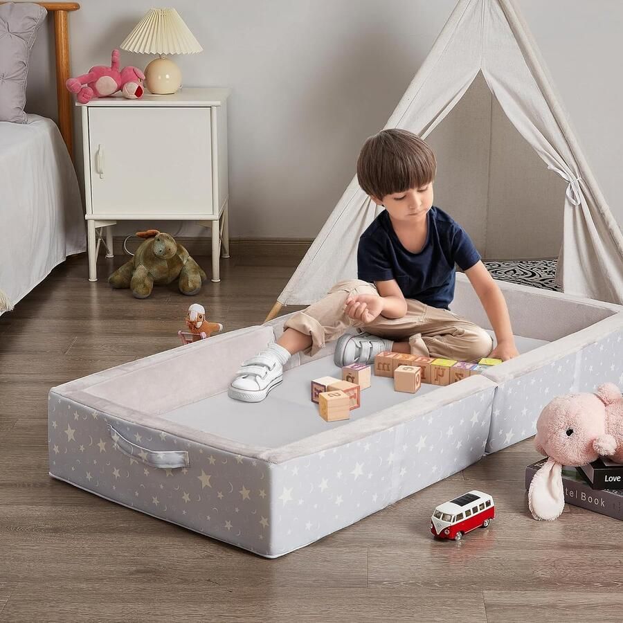 JGS Compacte Strijkplank met Geïntegreerde Stoomstrijkijzerplank & Unieke Perzikbloesem Bekleding 130 x 38 cm