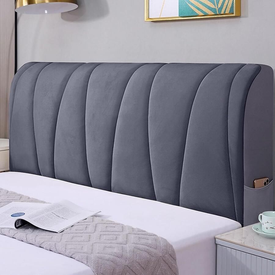 JGS Elastische en Wasbare Bed Hoofdbordhoes voor Stijlvolle en Beschermende Slaapkamerupdate