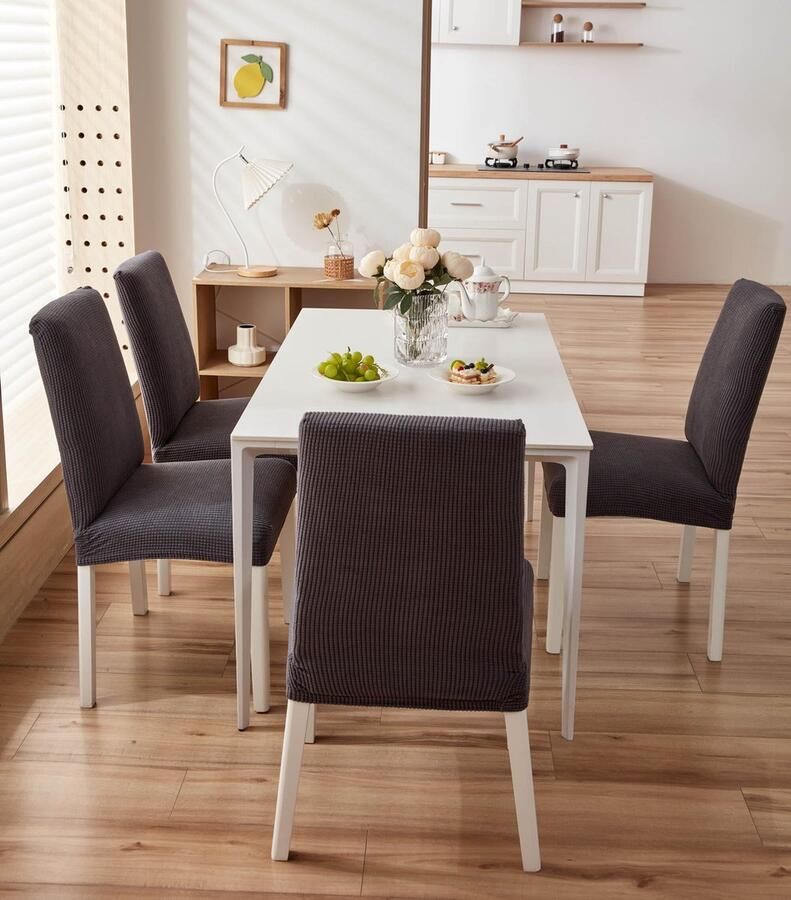 JGS Elastische Stoelhoezen Set voor Gelegenheden en Optimaal Zitcomfort