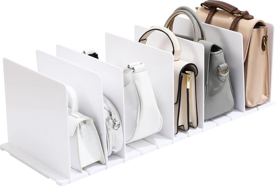 JGS Elegante en Flexibele Organizer voor Handtassen en Meer Ideaal voor Kasten en Boekenplanken