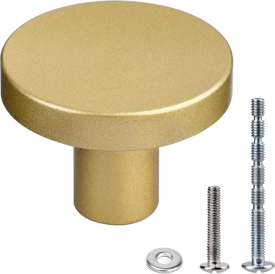 JGS Fraaie Goudkleurige Meubelknoppen van Aluminium voor Toepassingen in Huis