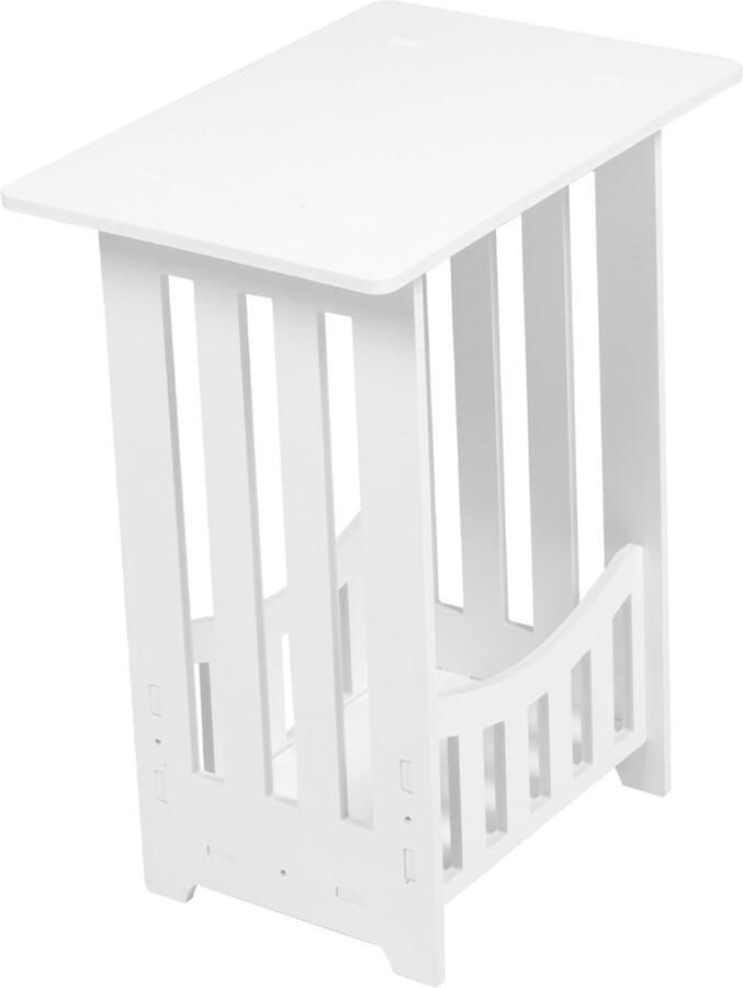 JGS Kleine Multifunctionele Bijzettafel voor Slaapkamer en Woonkamer met Opbergruimte