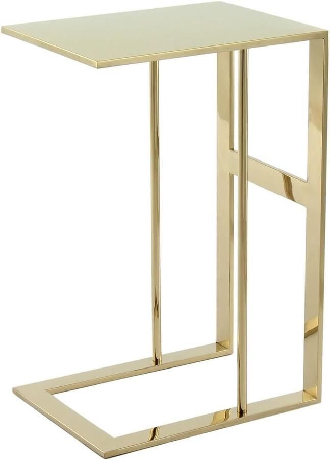 JGS Gouden bijzettafel minimalistische stijl woonkamer slaapkamer salontafel gemakkelijk te onderhouden robuust modern stijlvol