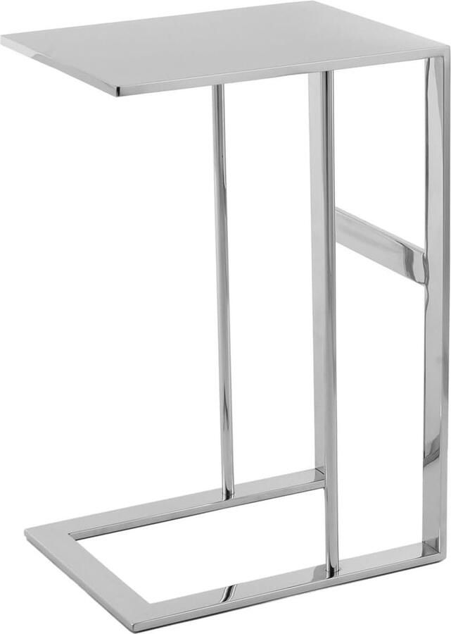 JGS Bijzettafel Zilver Minimalistische Stijl Woonkamer Slaapkamer Salontafel Gemakkelijk te Onderhouden Robuust Modern Stijlvol