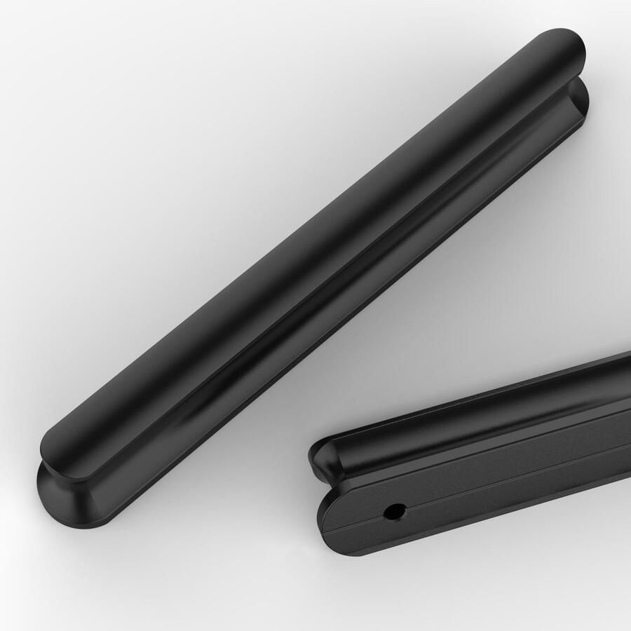 JGS Moderne Zwarte Meubelgrepen Set van 10 voor Kasten en Lades