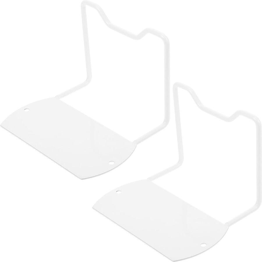 JGS Premium Antislip matrasframe matrashouder Matrasbeschermer Wrijvingsstopper Wit ijzer 2 stuks Voorkomt verschuiven van matrassen