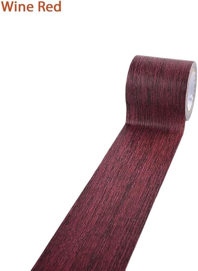 JGS Premium Beautify Furniture Tape voor houten meubelreparatie Wijnrood Duurzaam en veelzijdig Ideaal voor deuren vloeren tafels en stoelen