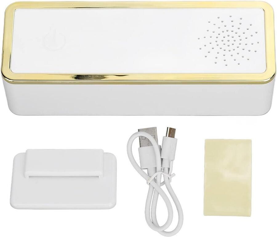 JGS Premium Draagbare luchtionisator met LED-verlichting voor kast en schoenenkast