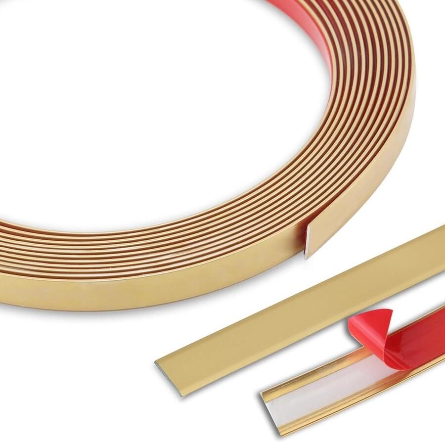 JGS Premium Flexibele vormen en vloerbekleding Ontwerp afpellen en opplakken voor plafond muur spiegel hoek kledingkast kast en autobekleding 5 meter x 2 centimeter