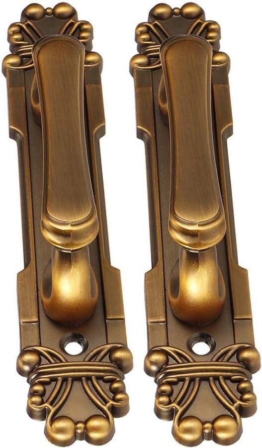 JGS Premium Kastdeurgreep Garderobegreep in Europese Stijl 2 Stuks Antieke Zinklegering Kabinet Hardware Accessoire Decoratieve Deurgrepen