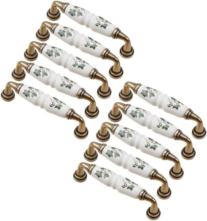 Allecto Premium Kaptafel met 10 lades voor keukenkasten en deuren 96mm gatafstand