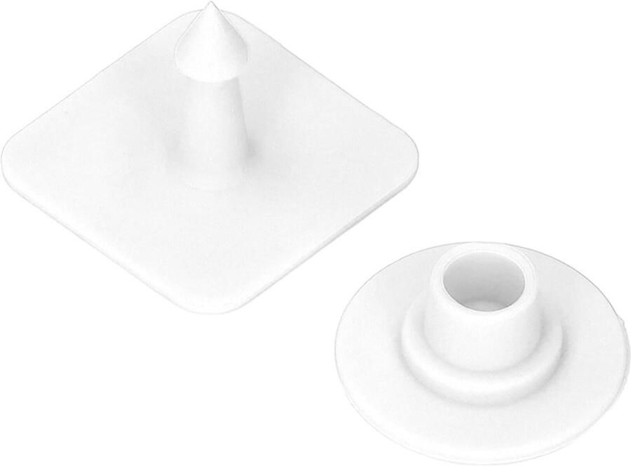 JGS Premium Lederen handgreep 6 stuks voor kasten in huis met schroeven en boren