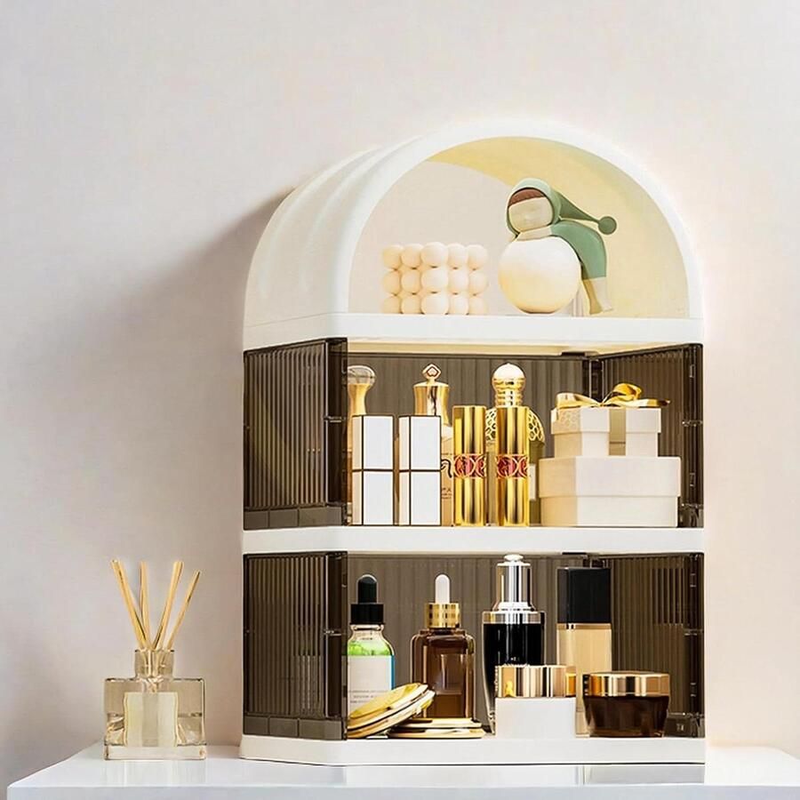 JGS Premium Opvouwbare Plastic Opbergdozen voor Keuken Slaapkamer Kledingkast Kantoor Organizer met Zoekwoorden Organizer Plastic Opbergdozen Keuken Kledingkast 99 Characters