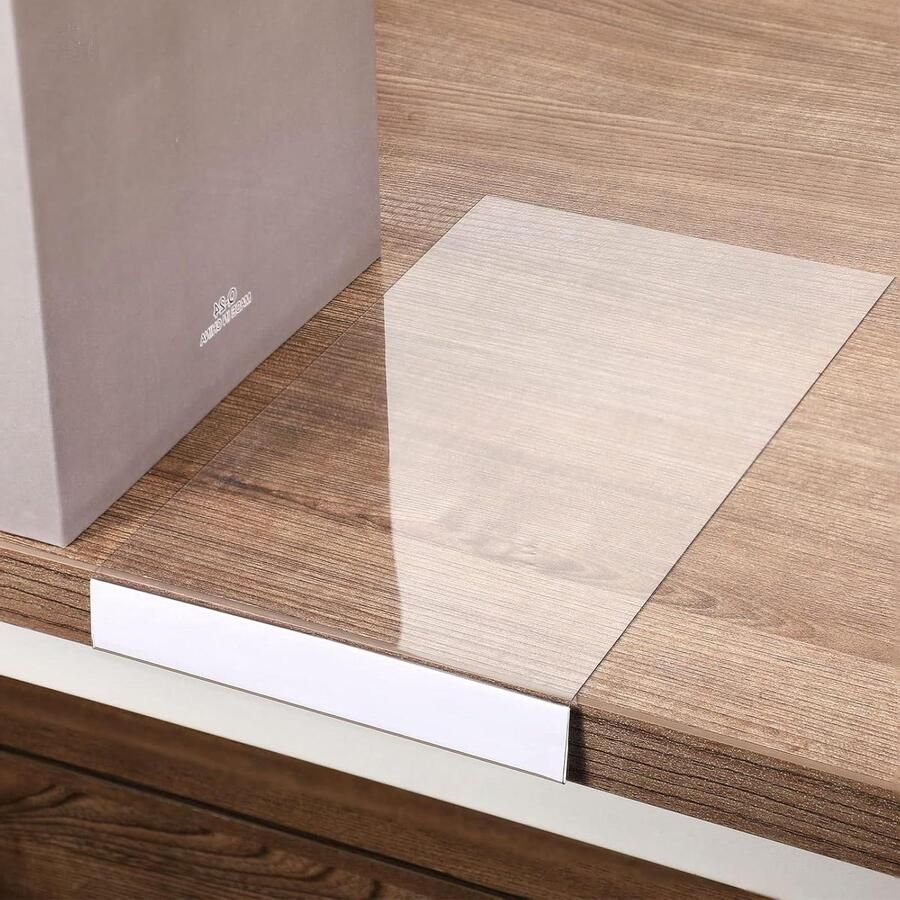 JGS Premium Verplaatsbare planklabelhouders doorzichtig bibliotheekmarkeringen 15 stuks voor klaslokaal kantoor en boekenplanken afmetingen 229 x 13 x 2 cm