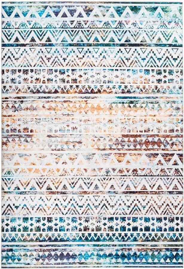 JGS Rijke Vloerkleed Met Maritieme Patronen Voor Elke Kamer 80 x 150 cm