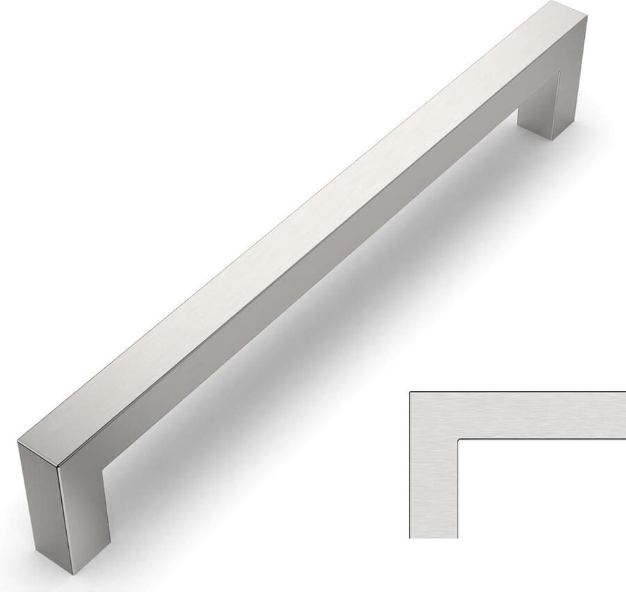 JGS Set van 15 Moderne Meubelgrepen voor Keukenkasten en Garderobes met 160 mm Gatafstand