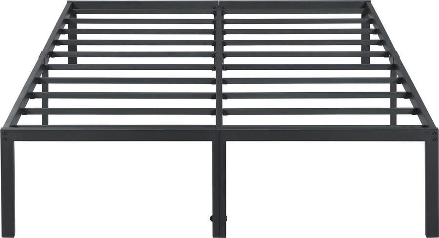 JGS Stevig en Stijlvol Metalen Bedframe met Praktische Opbergruimte en Eenvoudige Montage