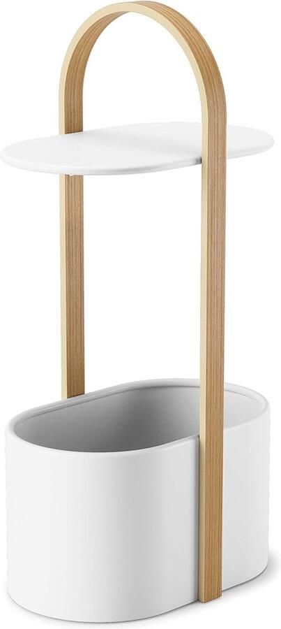 JGS Stijlvolle Bijzettafel met Opbergruimte en Kabelbeheer voor Woonkamer