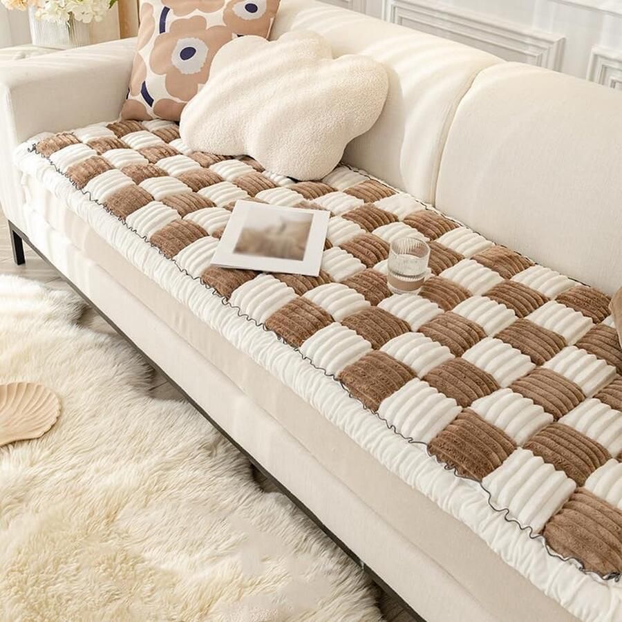 JGS Stijlvolle en Comfortabele Bankbeschermer met Antislipfunctie voor Huisdier- en Meubelbescherming