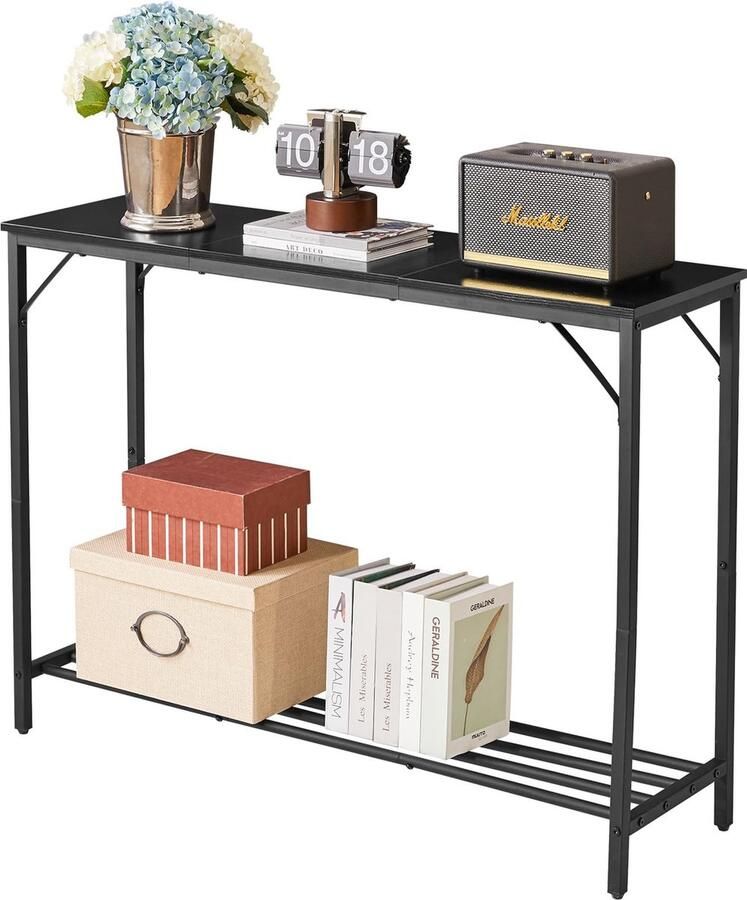 JGS Stijlvolle en Functionele Consoletafel met Uniek Splitdesign voor Ruimtes