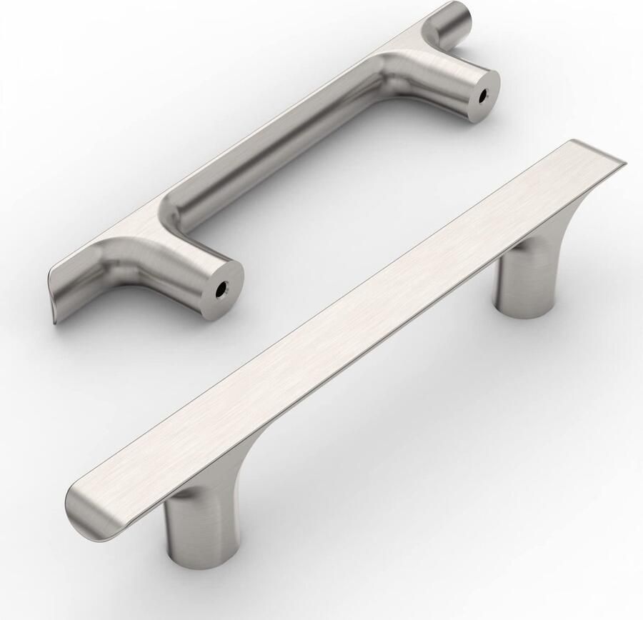 JGS Stijlvolle en Functionele Meubelgrepen met Geborsteld Nikkel Afwerking voor Toepassingen