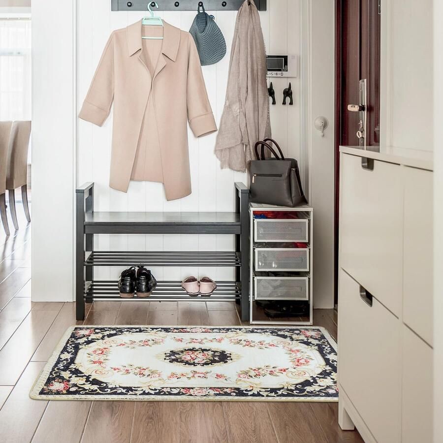 JGS Stijlvolle en Wasbare Vloerkleden voor Woonkamer Keuken en Slaapkamer in Geometrisch Ontwerp