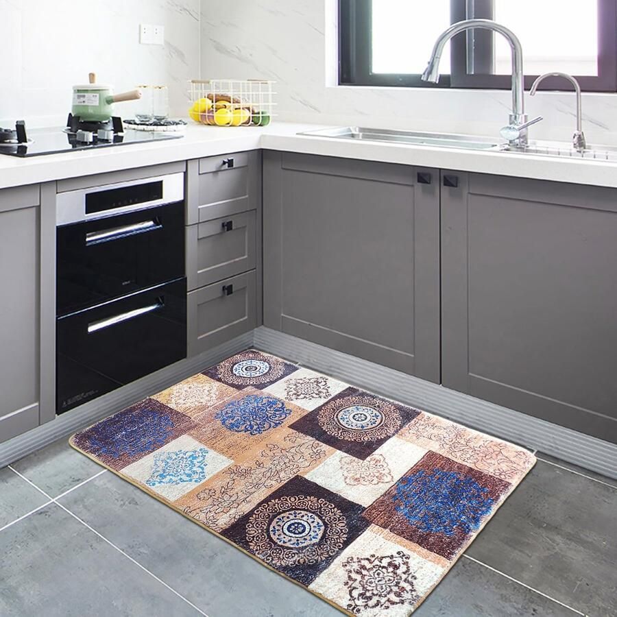 JGS Stijlvolle en Wasbare Vloerkleed voor Woonkamer en Slaapkamer met Antislip Ontwerp