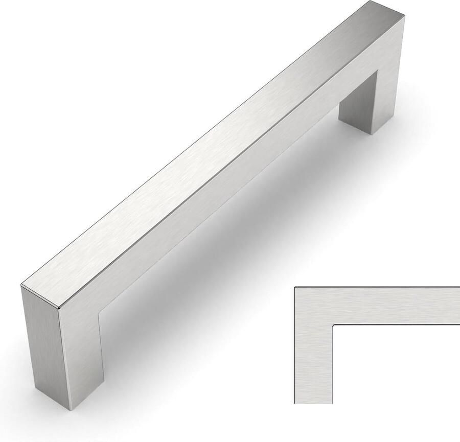 JGS Stijlvolle Handgrepen voor Meubels RVS Gekleurd 15 Stuks Set