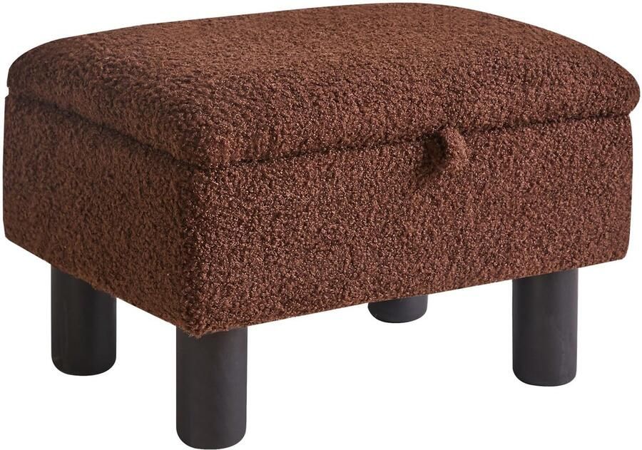 JGS Stijlvolle Voetenbank met Verborgen Opbergruimte en Comfortabele Zitting voor Elk Interieur