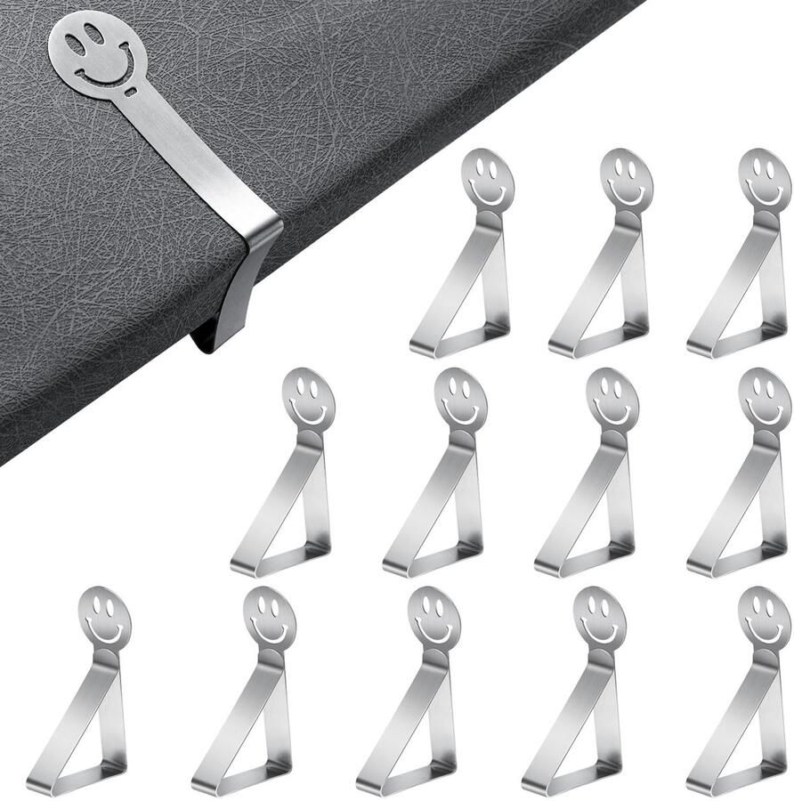 JGS Tafelklemmenset van Roestvrij Staal voor Tafels en Gelegenheden