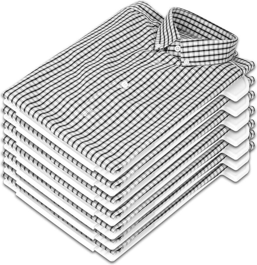 JGS Tijdloze en Praktische T-Shirt Organizers voor Eenvoudige Kledingopslag in de Kast