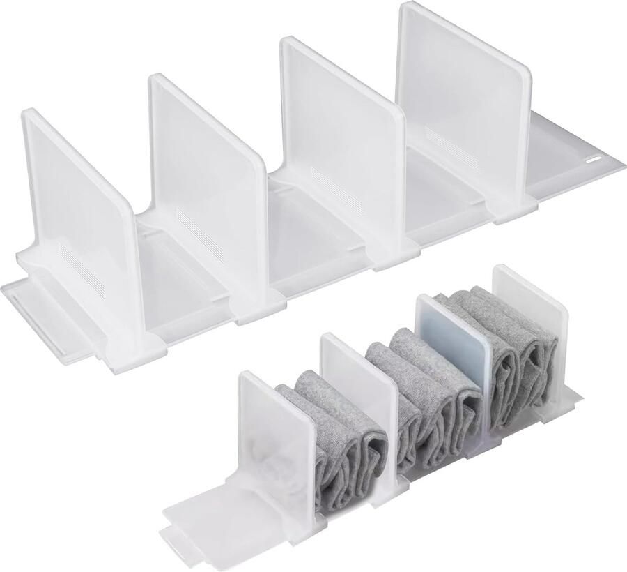 JGS Verstelbare Ladeverdeler voor Keuken Kast en Kledingkast Organisatie