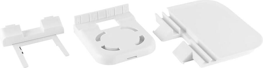 Jhubers goods Dubbele stopcontact luidsprekerstandaard voor wandmontage met keukenorganisatie Snelle installatie met hardware