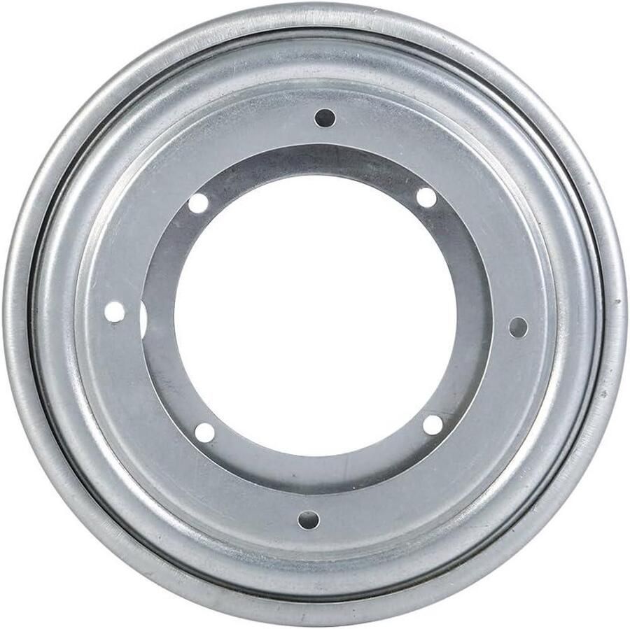 Jhubers goods Heavy Duty Lazy Susan Draaitafellagers voor Eettafel en Krukstoel Draaibare Hardware in Zilver Diameter 9 inch