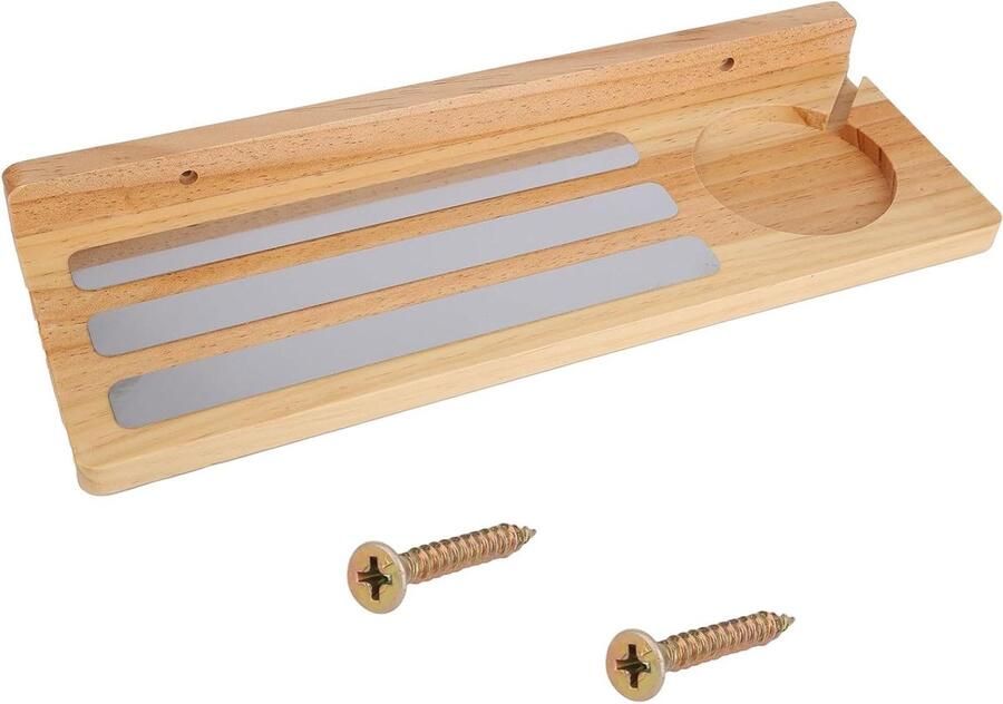 Allecto plus Magnetische Wandplank voor Tonies en Toniebox Speelfiguren Houten Organizer voor Kinderkamer Zwevende Displayplank met Oplaadstation Opbergaccessoires