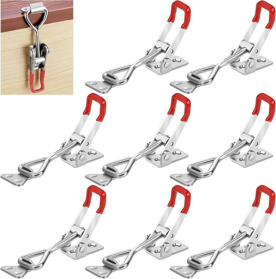 Jhubers goods Spansluitingen Set van 8 Stuks voor Kisten Kasten en Deuren