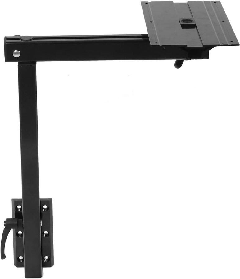 Allecto plus Verstelbare Beugel voor Tafelpoot met 360° Rotatie Zware Afneembare Tafelpoten Roestbestendige Beugel voor Caravan Camper Jachten