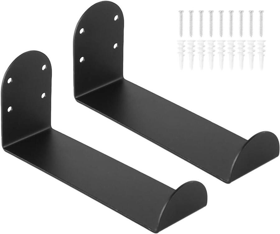 Allecto plus Wandrek voor Surfplank Opslag Veilige Wandhouder voor Surfpeddel Duurzaam en Praktisch surfgear opbergrek