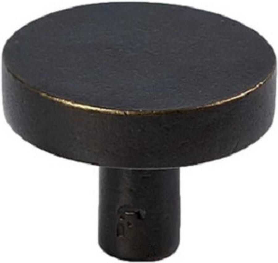 Jolie Meubelknop Lune messing Aged Bronze 40 mm J.1604.AB