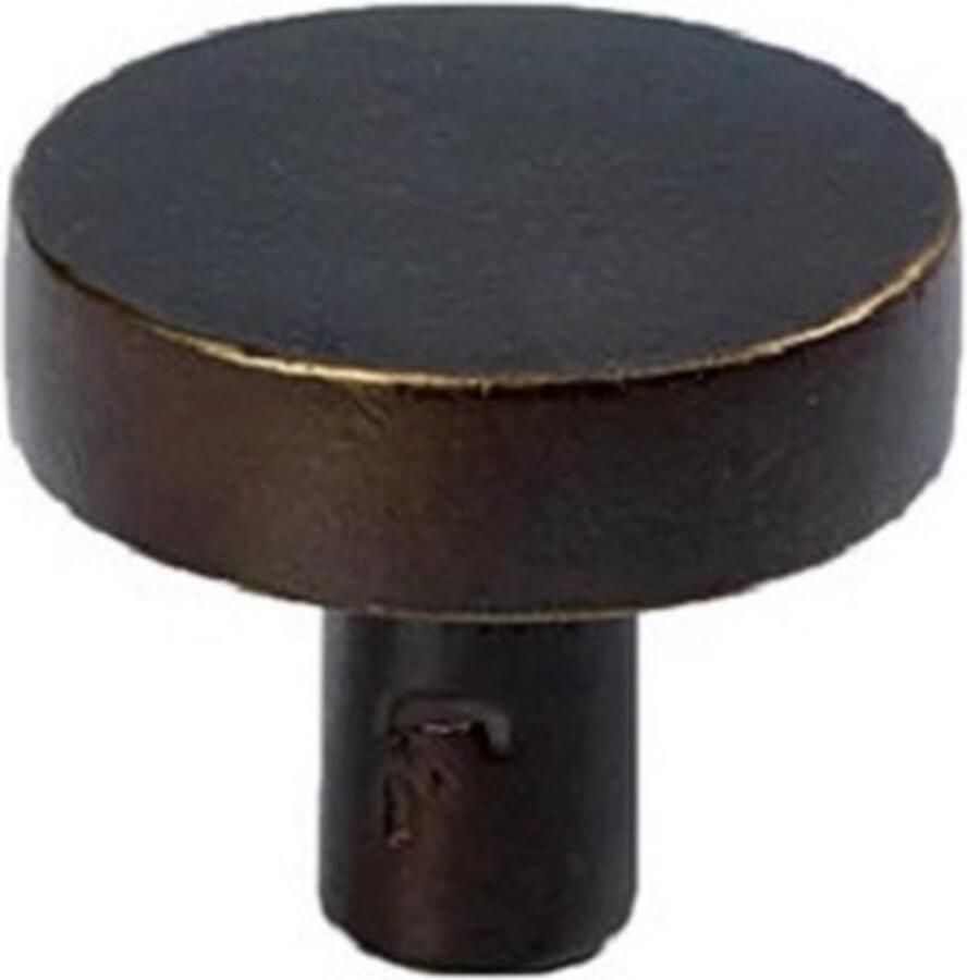 Jolie meubelknop LUNE30 Ø30xH25mm oud brons