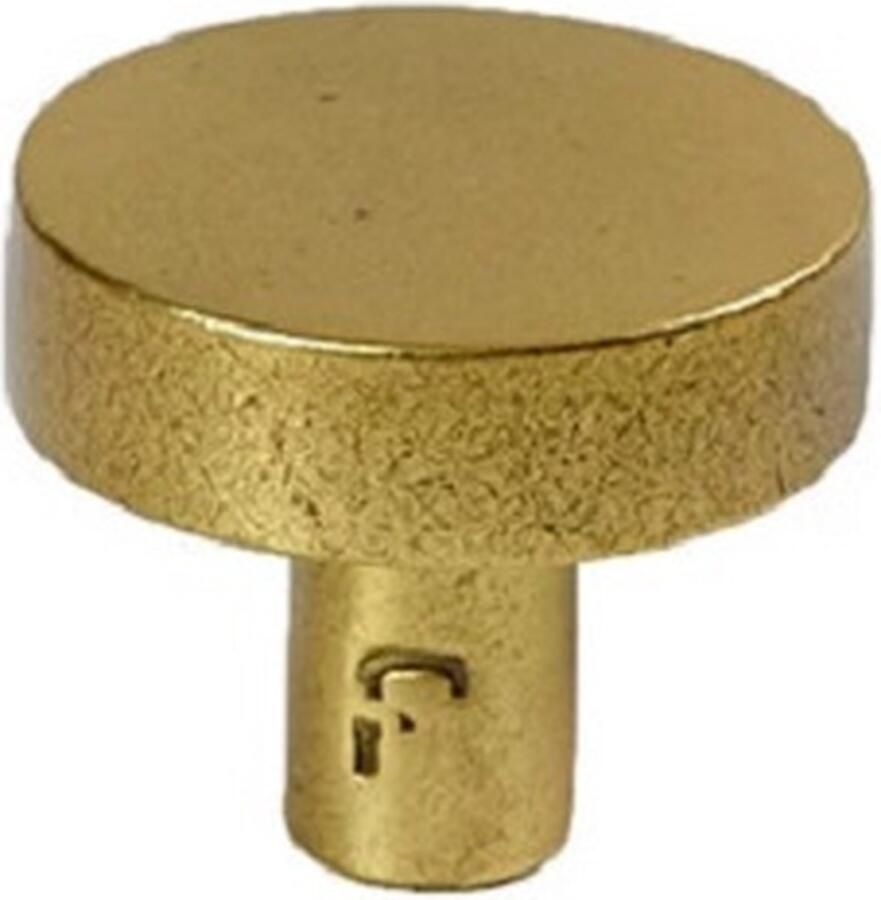 Jolie meubelknop LUNE30 Ø30xH25mm oud messing
