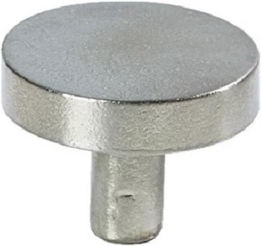 Jolie meubelknop LUNE40 Ø40xH35mm oud zilver