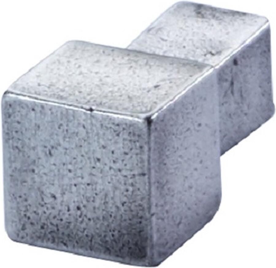 Jolie meubelknop ONE 12x25x12mm oud zilver 01.0600.OS