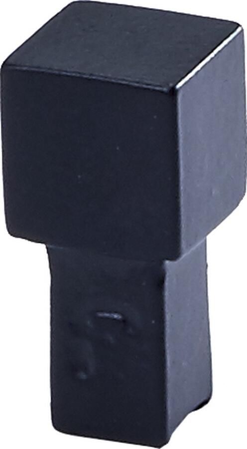 Jolie meubelknop ONE 12x25x12mm zwart 01.0600.BK