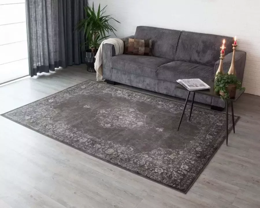 Joy de Vivre Vintage vloerkleed Feather Medaillon No.5 160x230 cm