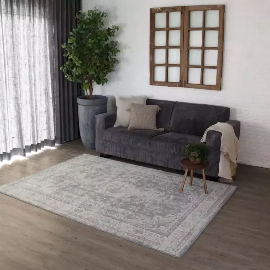 Joy de Vivre Vintage vloerkleed orbis grijs 160x230 cm