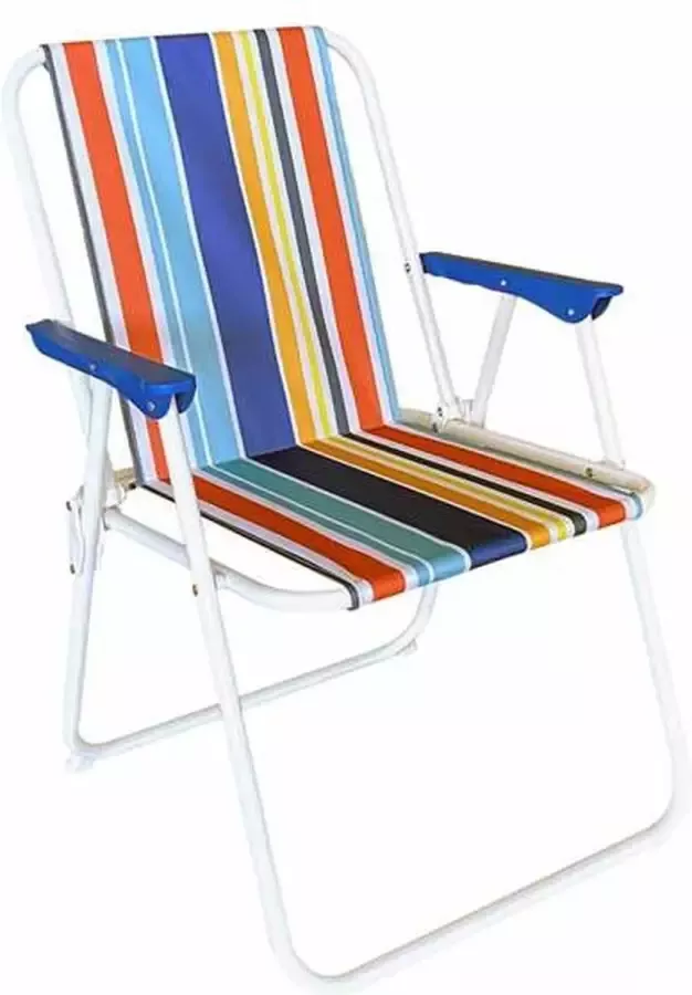 Juinsa Vouwbare Stoel Stripe Ijzer Canvas