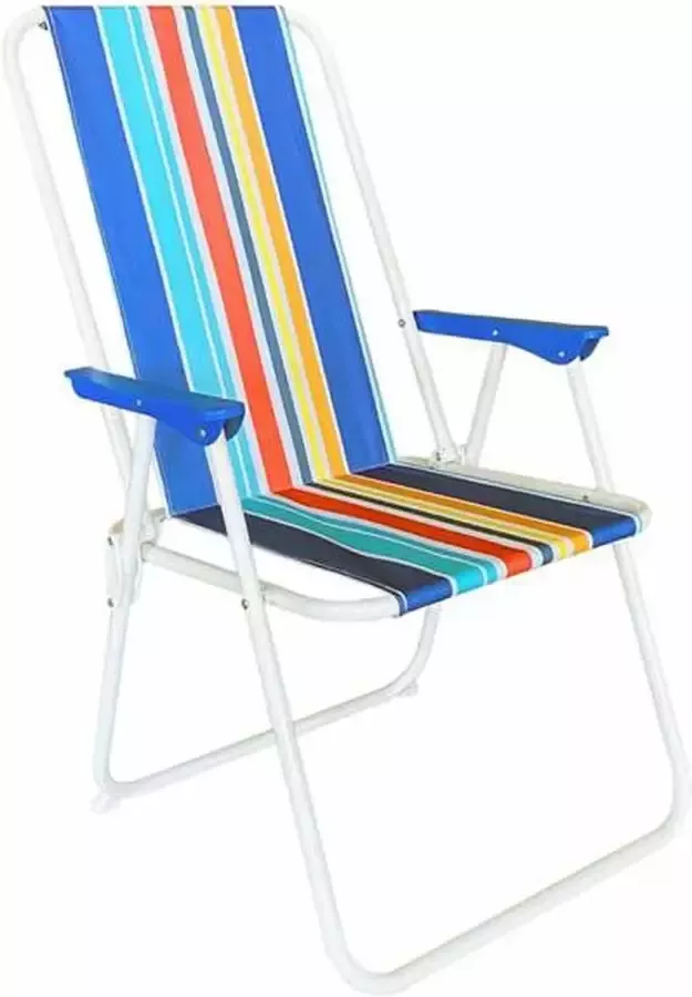 Juinsa Vouwbare Stoel Stripe Ijzer Canvas