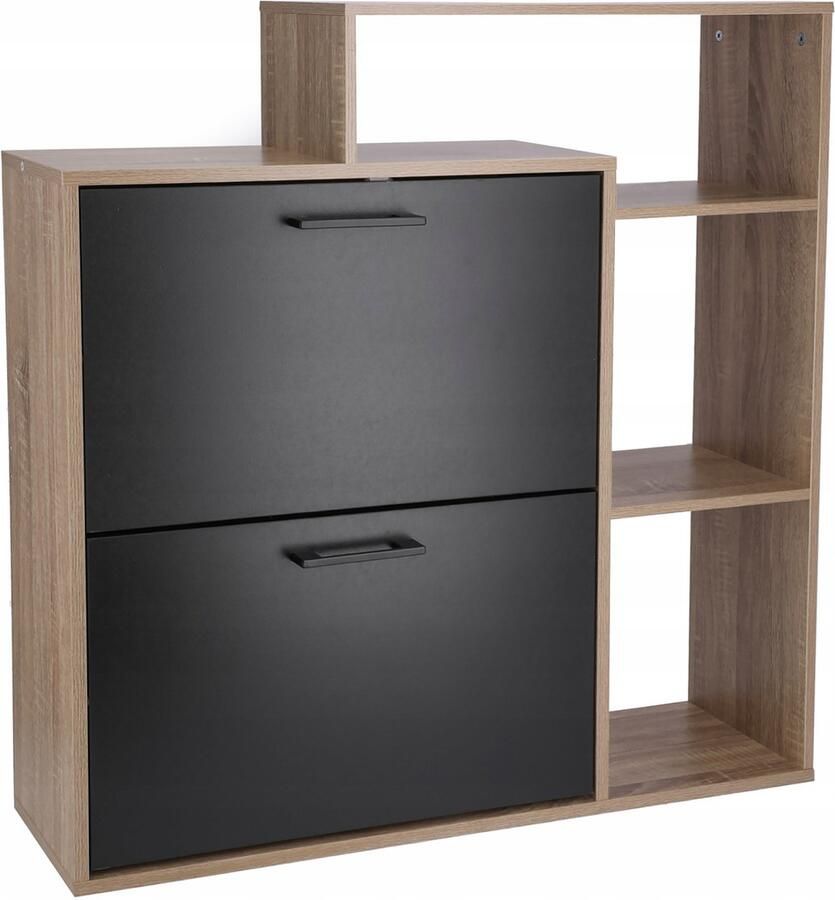 Jumi SCHOENENKAST 2-VERGELIJKING SCHOENEN ruime ladekast voor de hal PLANK