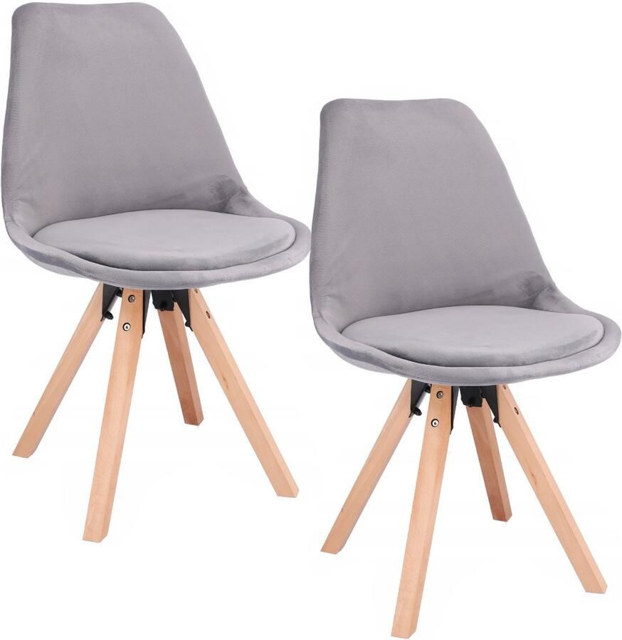 JUMI Sp. z o.o. 2 x Krzesło SAIDA grijs